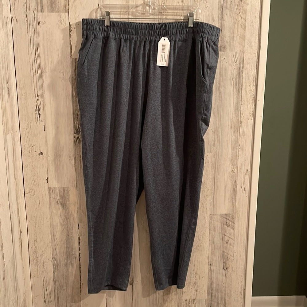 NWT Universal Standard size M (18-20) blue-gray jogger